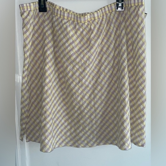 💕SALE 4 for $10💕Forever 21 Plaid A-Line Skirt - Picture 5 of 6